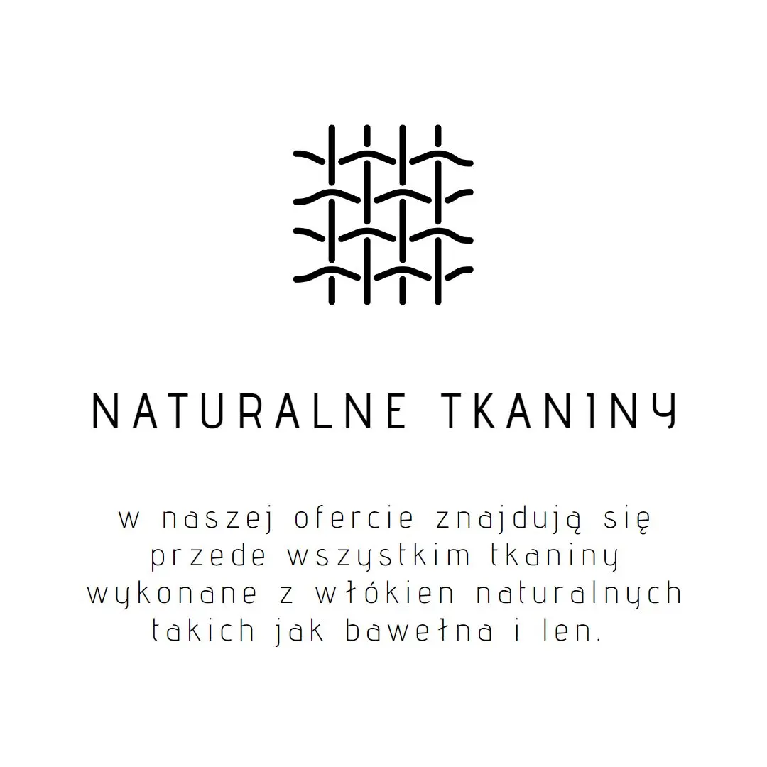 naturalne tkaniny